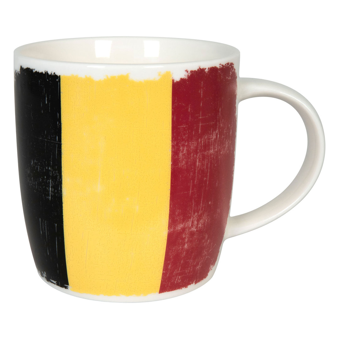 Becher Vintage Flag Belgien