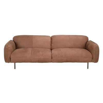 Franklin Sofa, Coris Brown Leather