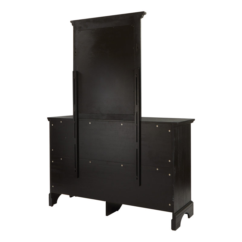 Commode double 6 tiroirs avec miroir Barbagallo