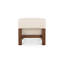 Fauteuil d'appoint Pierce moucheté-458449917