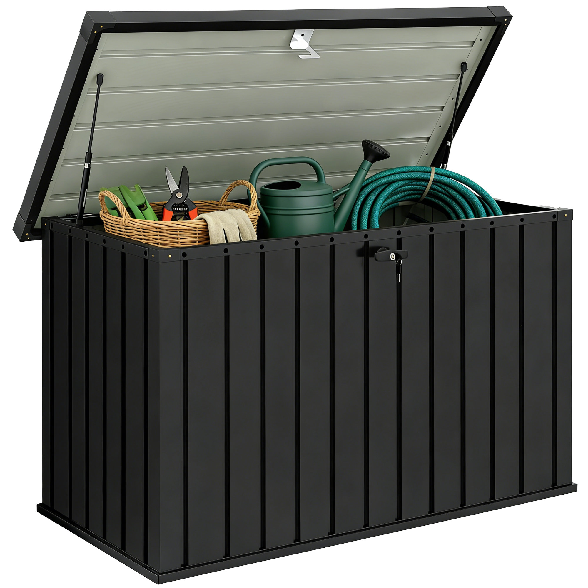 Storage Box External Outsunny Outdoor Storage Box | Wayfair.co.uk