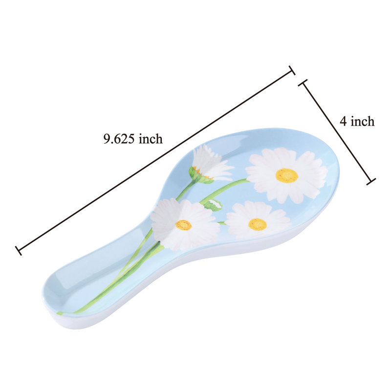 2-Piece Daisy Spoon Rest