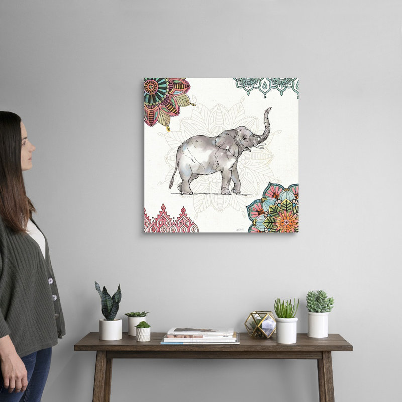 Reproduction d'art sur toile, Toile tendue, H 24 po x l 24 po x P 1 po