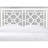Tabor Chippendale White Headboard -1231992499