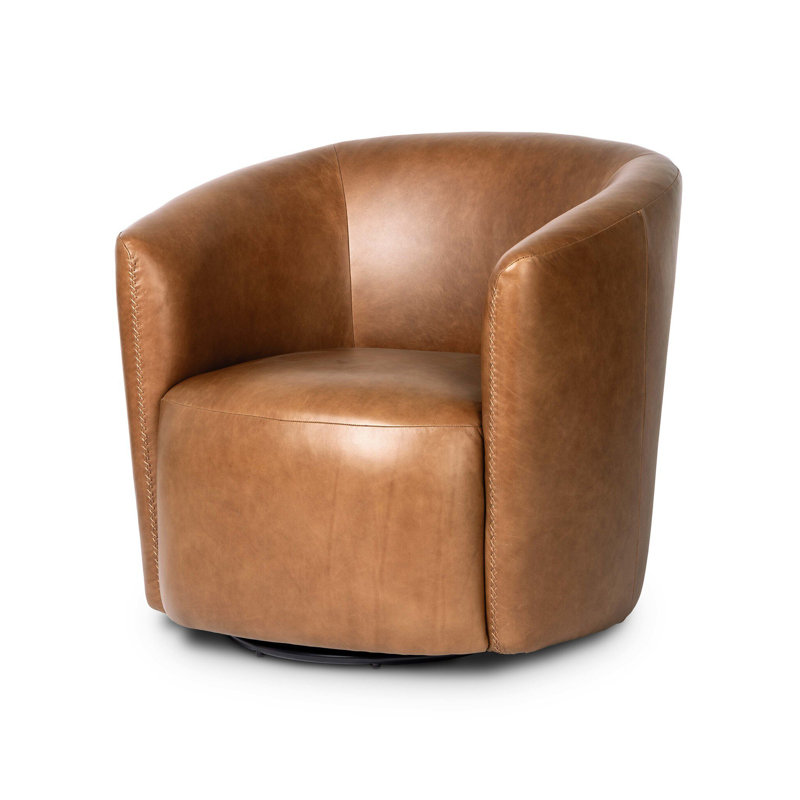 Salena Swivel Chair-Sonoma Chestnut, Sonoma Chestnut