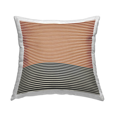 Striped Outdoor Throw Pillow