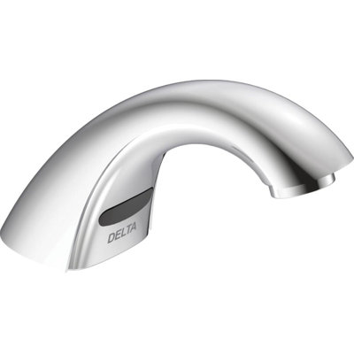 Electronic Battery Lavatory Faucet with Grid Strainer