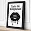 Taste the Temptation Modern - Wrapped Canvas-1963791023-1963791016