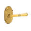 Turino Round Privacy (Bed & Bath) Door Lever with Arch Rosette-351620957-351620935