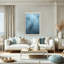 Coastal Retreat Underwater Clouds XVIII by  - Floater Frame Print on Canvas-51154631