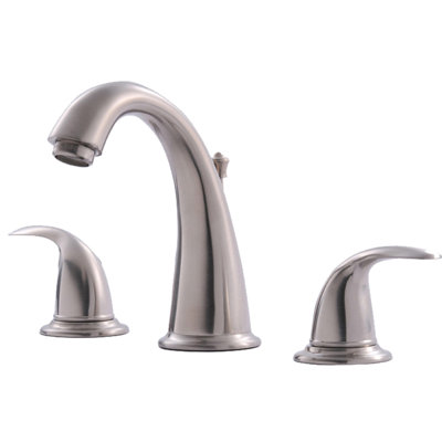 Nita Vantage Two-Handle 6" to 10" Widespread Lavatory Bathroom Faucet with Drain Assembly - Brushed Nickel
