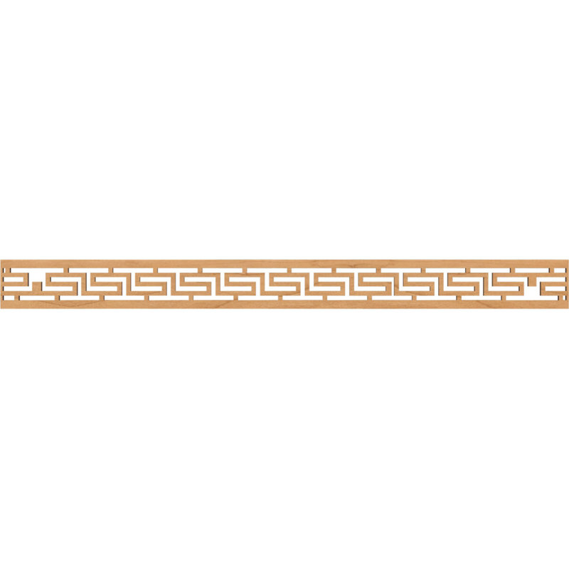 Moulure de panneau H T, Érable, H 4 po x l 46,375 po x P 0,25 po