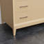 Janna 84" Freestanding Double Bathroom Vanity with Cultured Marble Top-1822079792-1822079793