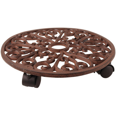 Large Round Plant Trolley
