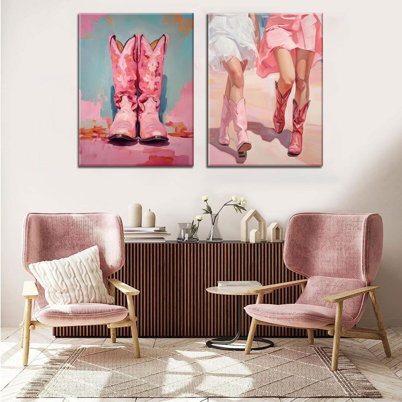 2 Piece Wrapped Canvas Print