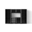 Ensemble de 7 armoires de garage Bold XL Series avec outil, base, armoires murales, plan de travail en acier inoxydable et Casiers-119222079
