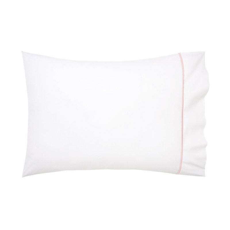 Athena Percale Pillow Case, Standard Pillowcase, Celeste