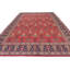 Tapis unique rouge à motif oriental 10X13