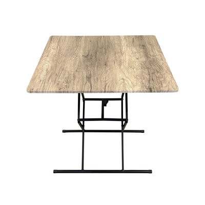 Adjustable Height Card Table