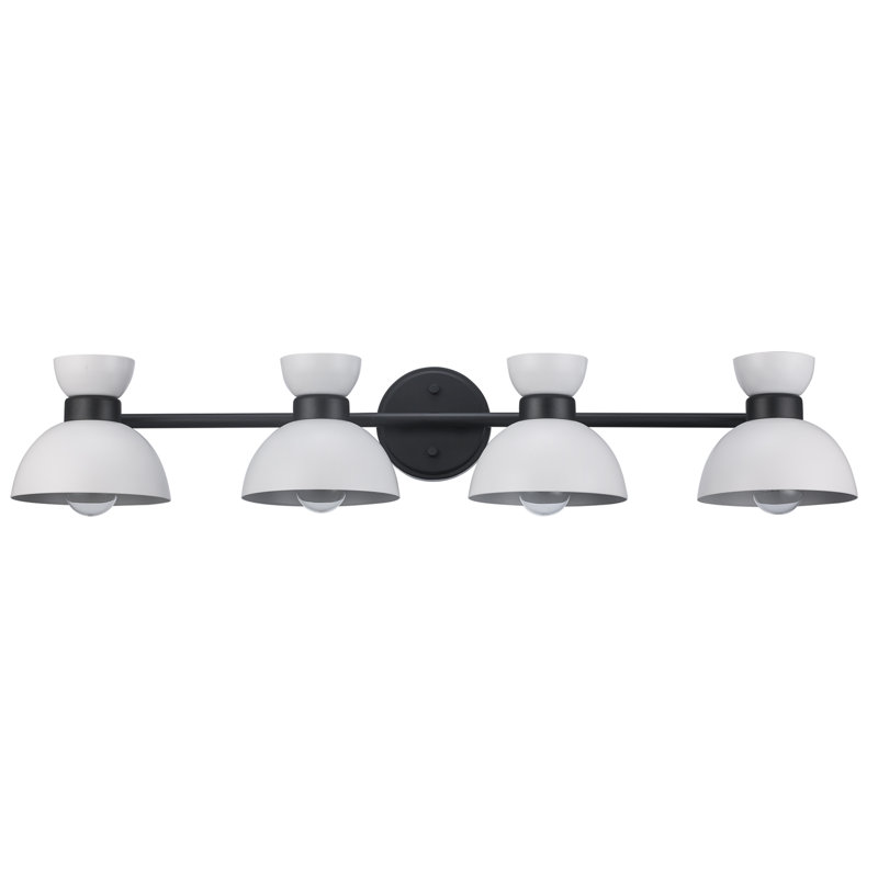 Sherren 4 - Light Dimmable Vanity Light, Black