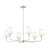 6 - Light Steel Dimmable Classic / Traditional Chandelier-1433420316