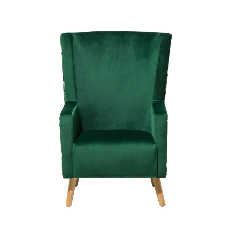 Samira Upholstered Wingback Chair
