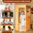 1 Person Wood Sauna Room for Home, 850W/110V Infrared Sauna, 31.5”L × 27.5”W × 61”H