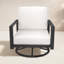 Chaise berçante d'extérieur en métal avec coussins Sunbrella® Townsend-1214588513-1256507664-1256507665