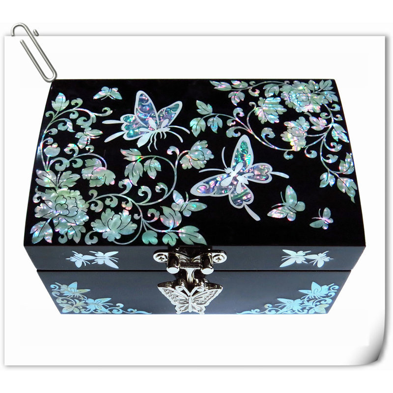 Boîte à bijoux +, Noir