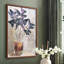 Oxalis dans un vase I, reproduction encadrée - bois massif-1457802927-1457802926