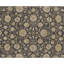 Hand Knotted Oriental Area Rug in Black/Tan-295922045