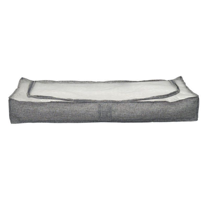 Wayfair Basics® Under-the-Bed Storage Bag, Graphite