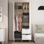 Vankka Manufactured Wood Wardrobe