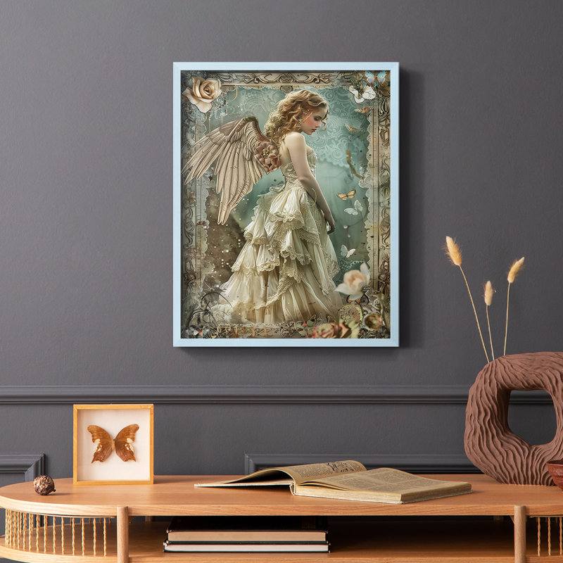 WOMEN Series CECLX III - reproduction encadrée de qualité supérieure - prête à être accrochée - aucun clou requis