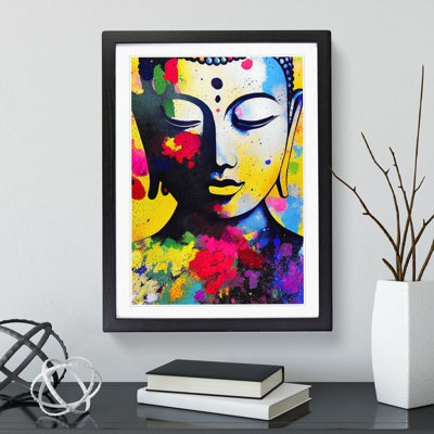 Buddha Splashed No.4 - Wall Art