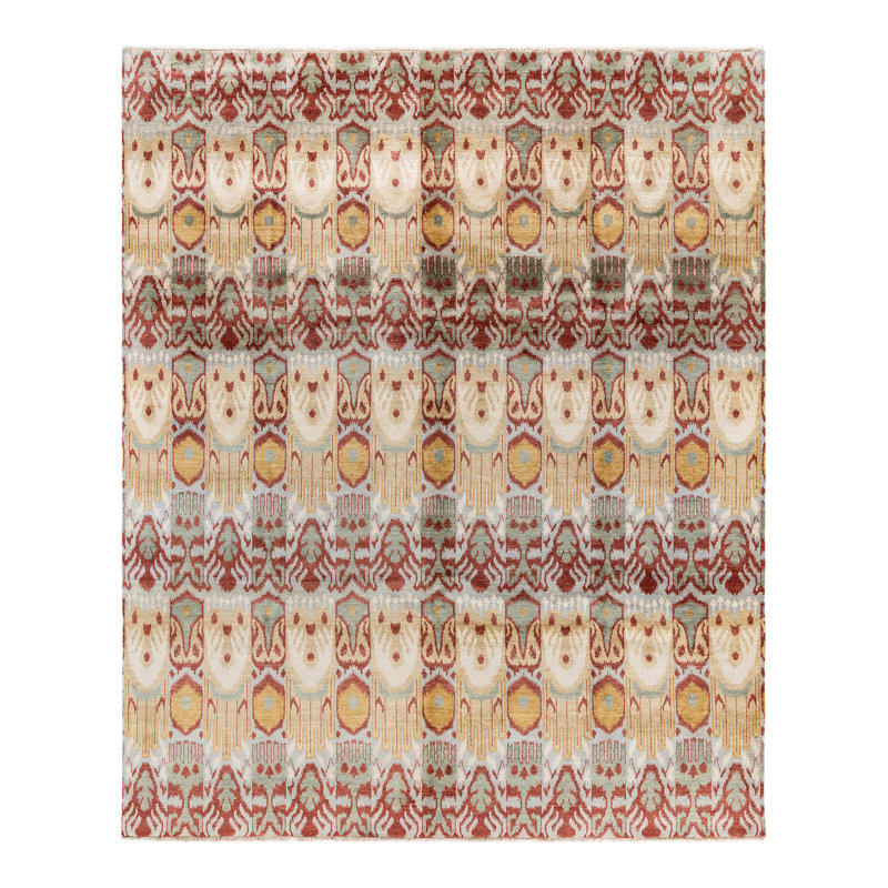 Overdyed One-of-a-Kind 8' 2" X 9' 10" Hand Knotted Area Rug