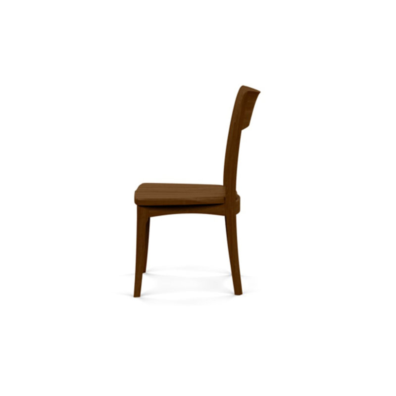 Ingrid Upholstered Dining Chair, Natural Walnut, None