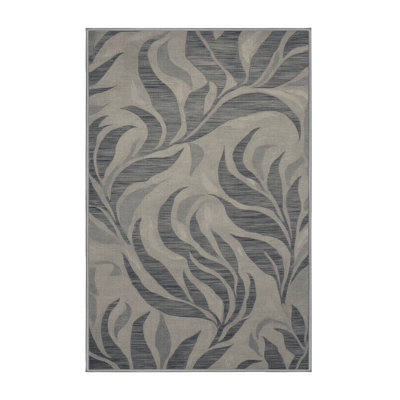 Machine Washable Nature Gray Area Rug