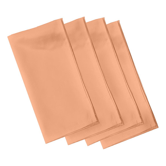 Serviette Zearing, Orange doux