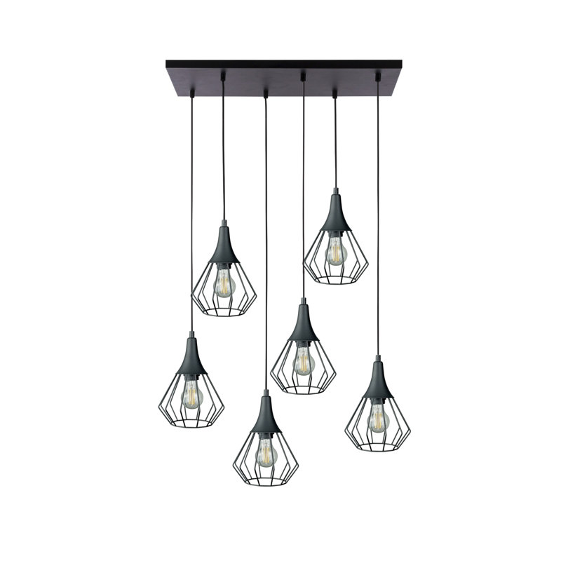 Ilsa 6 - Light Pendant, Black