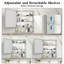 Pharmacie 24 po x 30 po avec miroir pour salle de bain