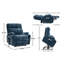 Double fauteuil inclinable motorisé OKIN avec position infinie et massage thermique