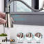 Robinet de cuisine rétractable à poignée simple avec distributeur de savon