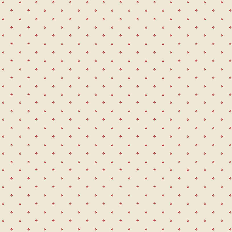 Flossi 10m x 52.8cm Matte Paste the Wall Wallpaper Roll, Red/Cream