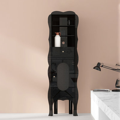 Armoire de coin multifonctionnelle en acrylique