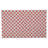 Checkered Absorbent Non-Skid Rectangular Toilet Mat
