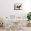 «Coastal Pleasures», art mural encadré flottant abstrait, conception par Suzanne McCourt-985292290-985292292