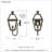 Amber Wall Light-1446984473