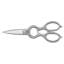 WÜSTHOF Stainless Kitchen Shears With Synthetic Grips-2004254702