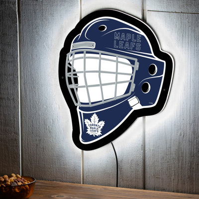 NHL Team Helmet Shaped LED Lighted Wall Sign